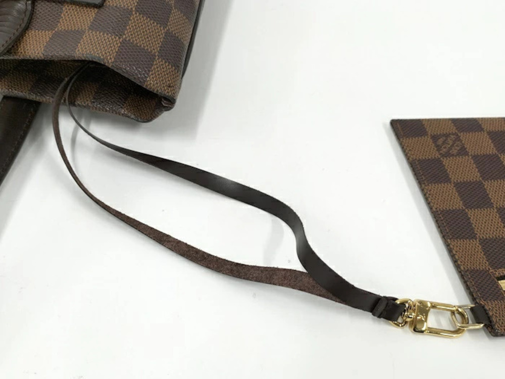 Louis Vuitton Clifton Tote Bag Damier Ebene Brown - Picture 6 of 10